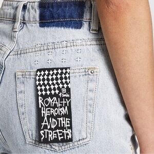 Ksubi woman slight ripped jeans